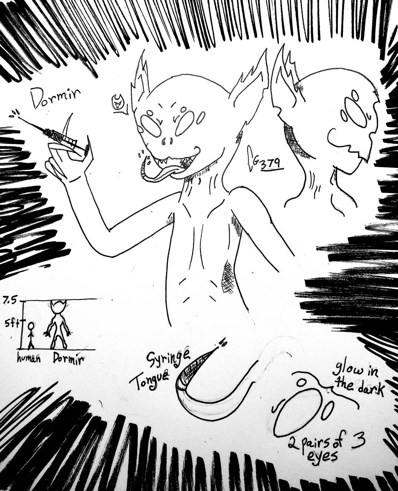 Concept Art: Dormir the Boogeyman by cometgazer379