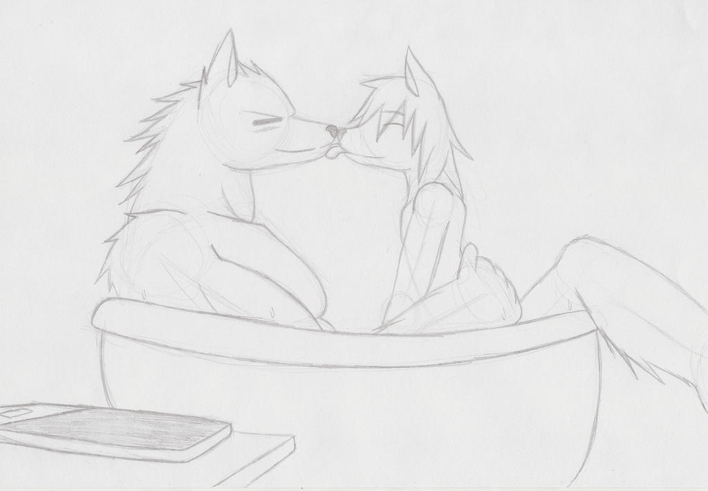 yaoi wolf and dog