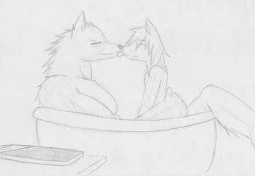 yaoi wolf and dog