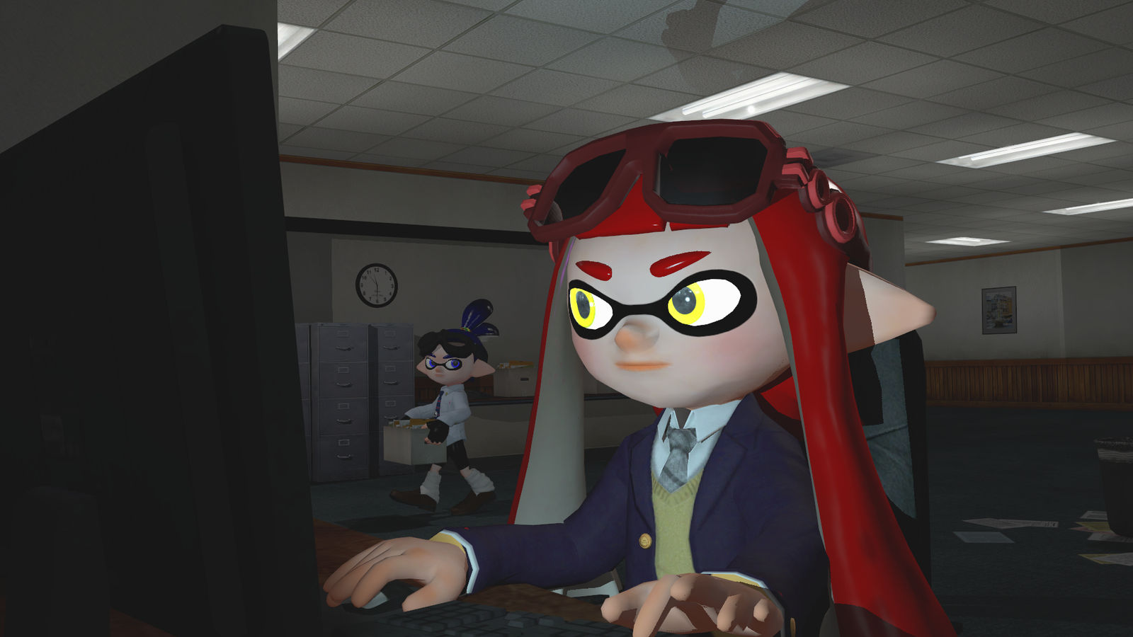 Splatoon Inkling Gmod Workaholic (GMOD Splatoon) by Dark-Blu-Inkling on DeviantArt