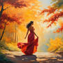 Painting-woman in Nature  (52)