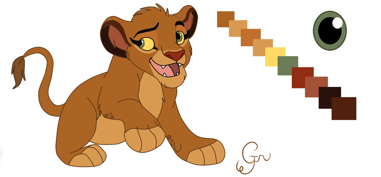 Custom for IndagoSparten: Kion x Rani Cub by HekimaTheWhiteLion on ...