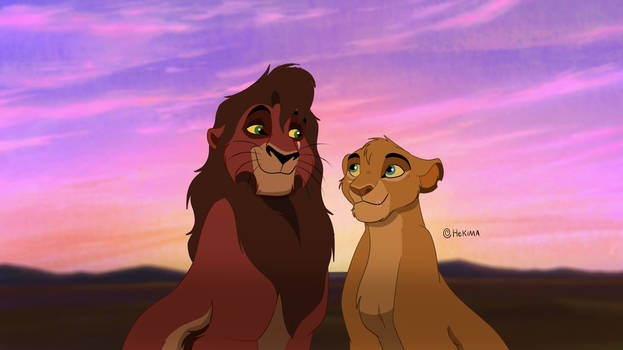 Kovu and Kiara - Screenshot Edit