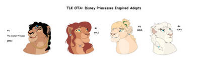 TLK OTA: Princess Inspired Adopts (OPEN) - 1 LEFT!
