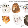 TLK OTA: Kung Fu Panda Inspired Adopts (OPEN)