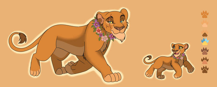 Commission for Kitty-of-Doom: Scar x Nirmala Ref