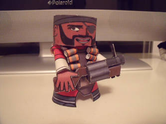 TF2 Papercraft Demoman