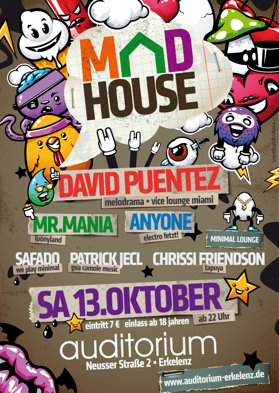 Eventflyer mad house