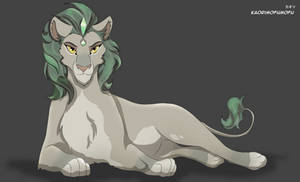 Tlk Emerald lioness Commission 