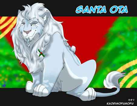 Tlk Santa lion ADOPTABLE OTA [OPEN] by KaoriMofuMofu