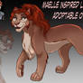 Tlk Maelle inspired lioness Adoptable OTA (closed)