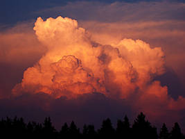 Clouds...or Explosion?