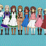 Hetalia Girls (Improved)