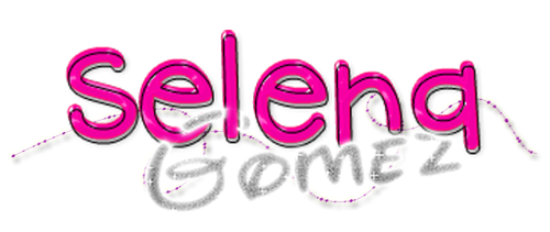 Texto Png de Selena Gomez