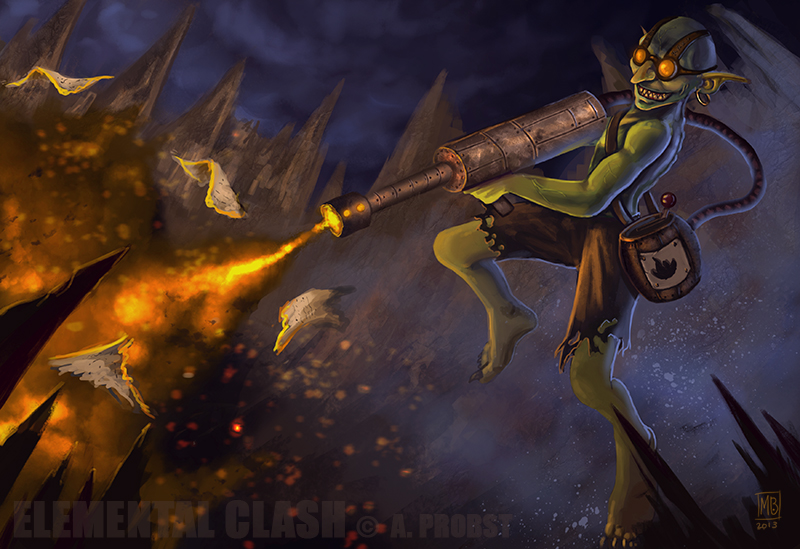 ELEMENTAL CLASH Goblin Arsonist