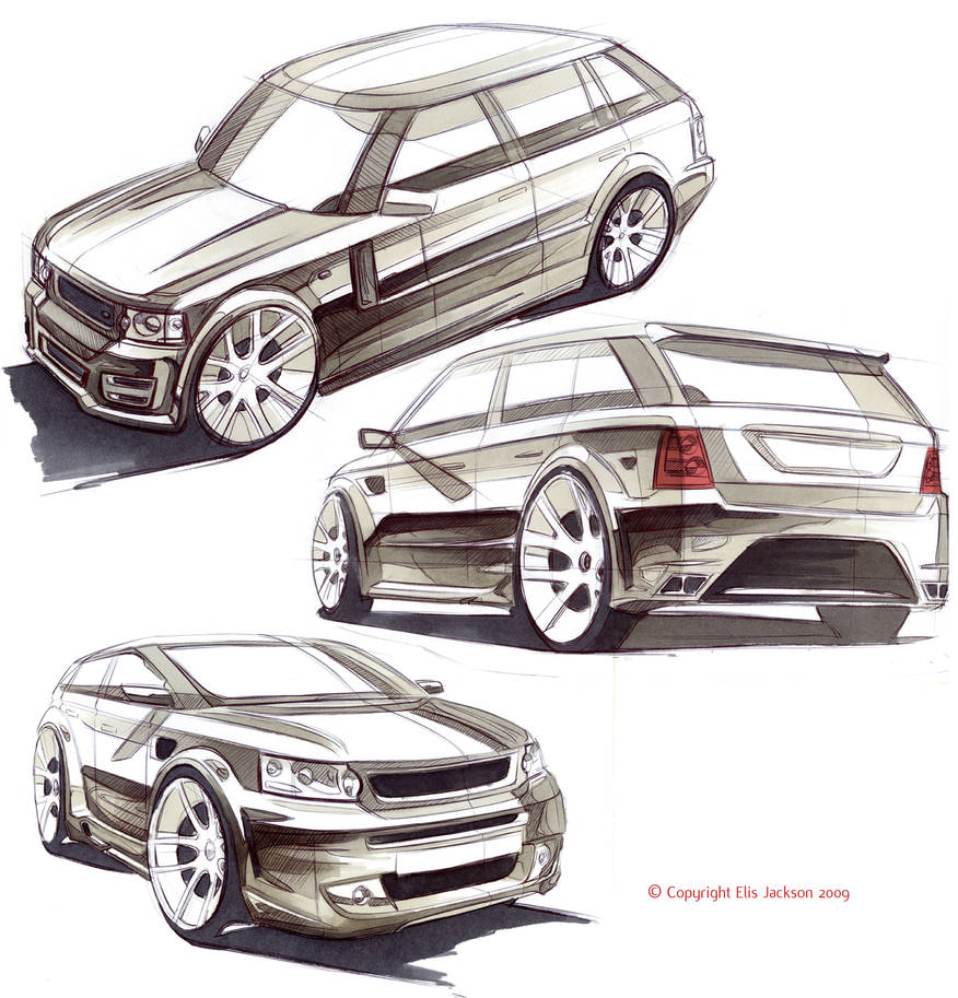 Modified Range Rovers