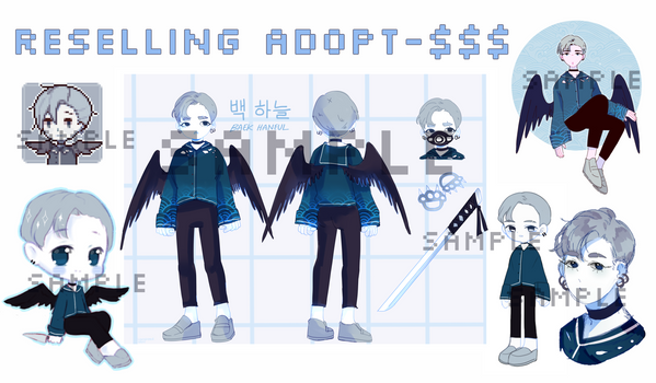 Adopt Resell - Angel/Ghost Boy {CLOSED}