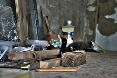 In the shed HDR