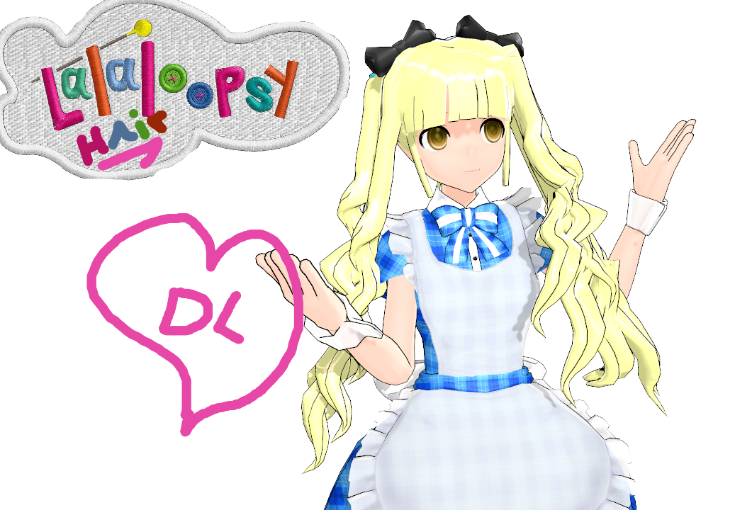 MMD LalaLoopsy Silly Hair 2.0 DL