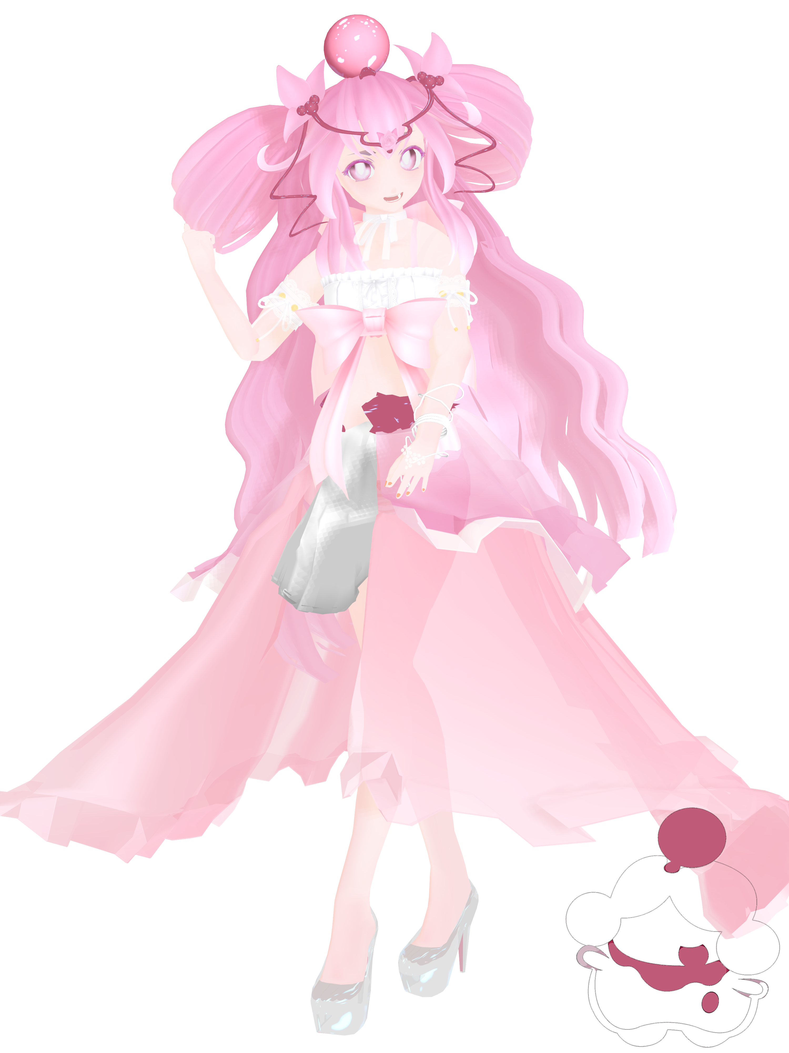 RxNxD MODEL DUMP Unfinished Slurpuff Gijinka