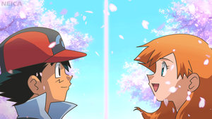 Pokeshipping - Petals Rain Sakura Flower by Neica