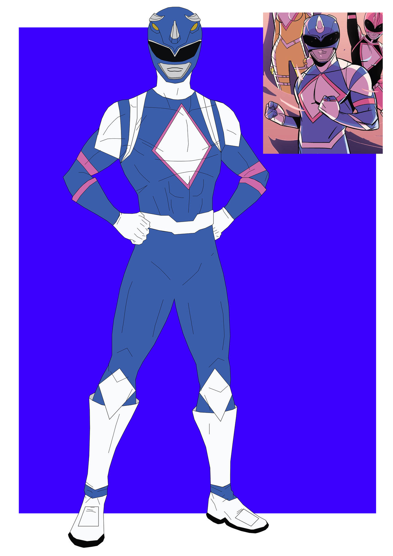 All-New Blue Ranger by SuperStormRevolution on DeviantArt