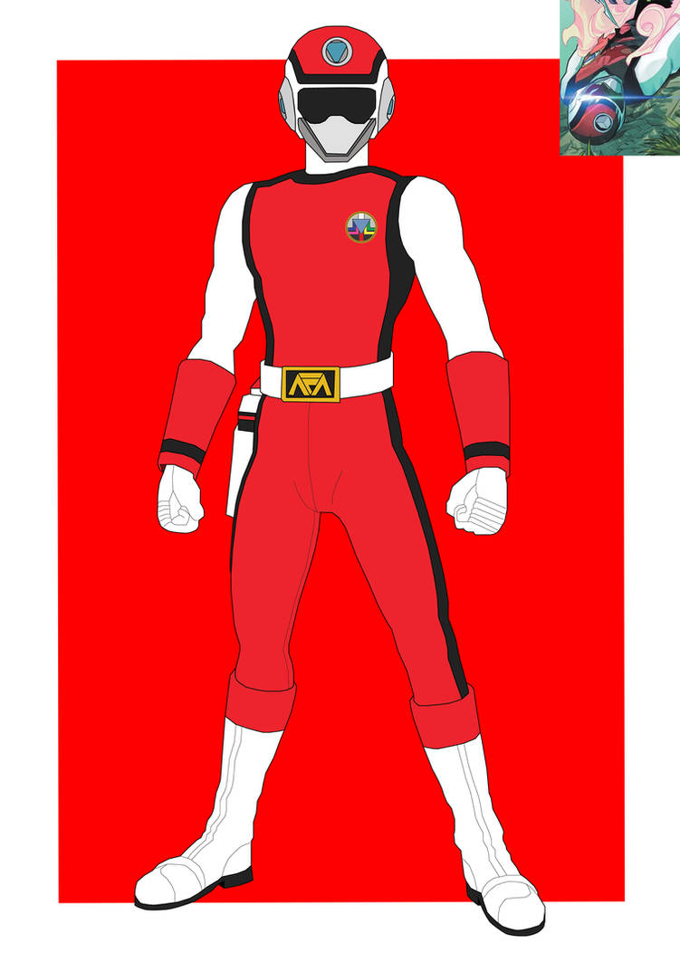 Red Prism Ranger by SuperStormRevolution on DeviantArt