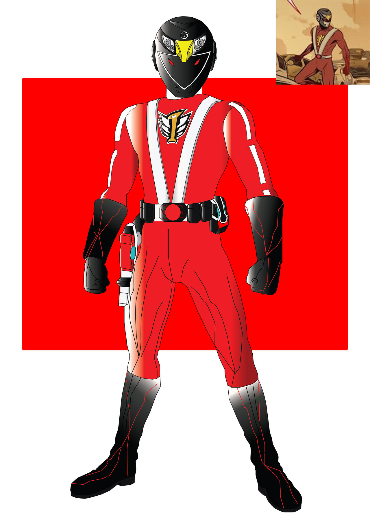 Power Rangers Rpm Ranger Vermelho Scott Power Rangers: Samurai