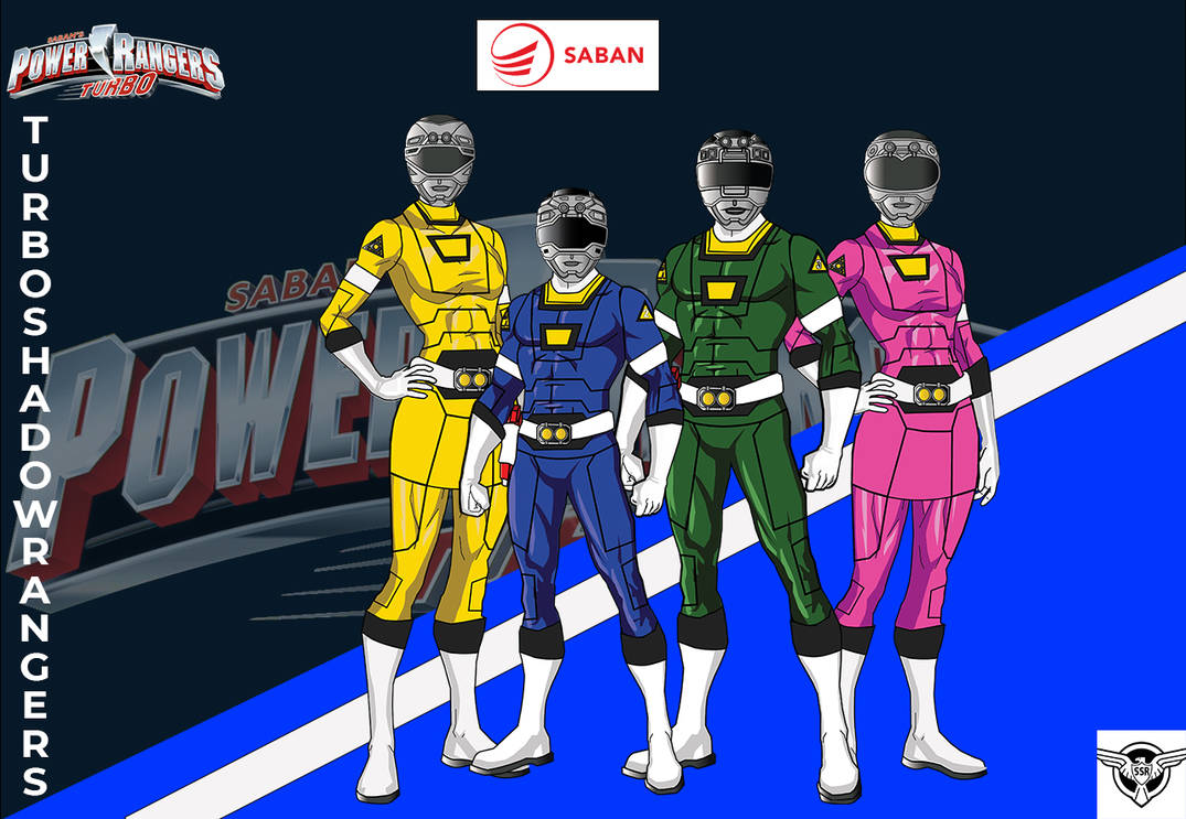Turbo Shadow Rangers by SuperStormRevolution on DeviantArt