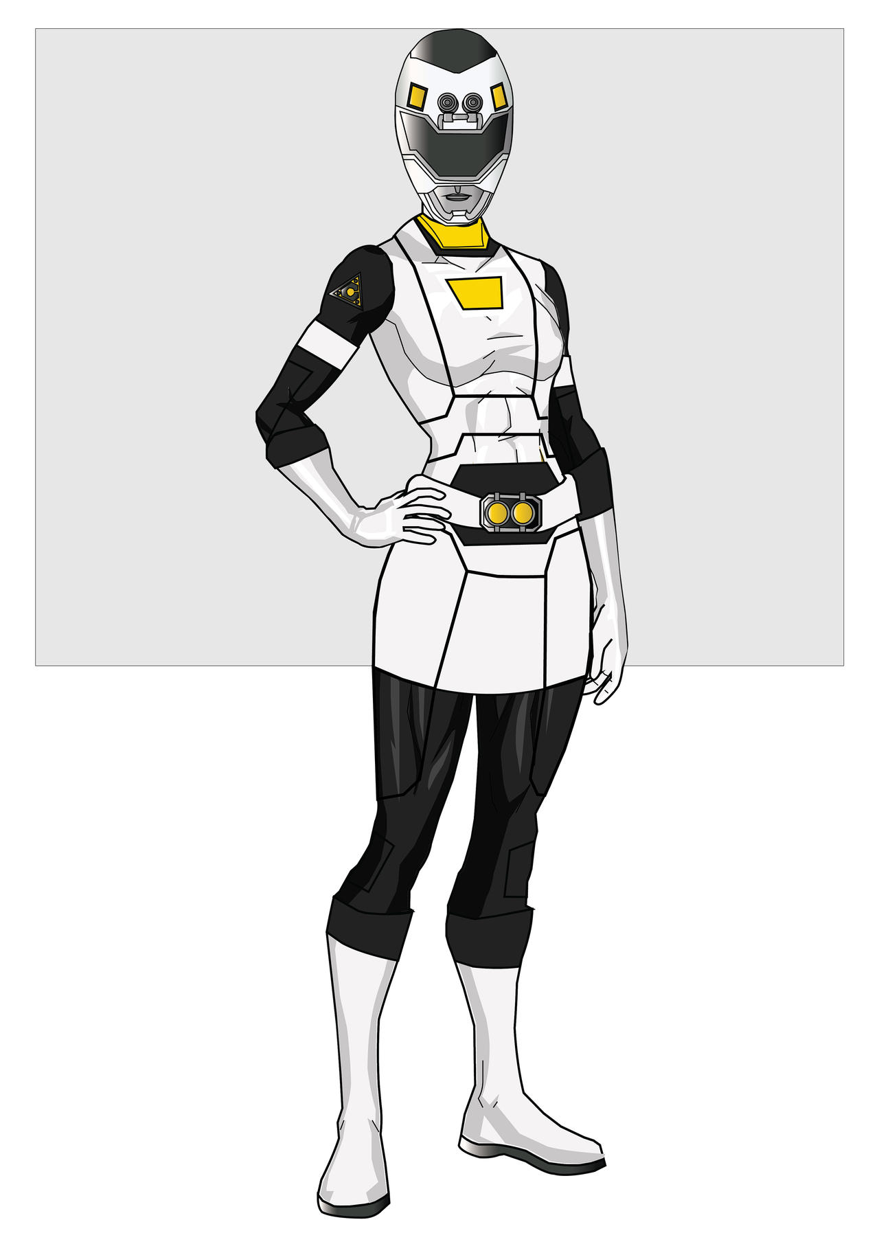 White Turbo Ranger by SuperStormRevolution on DeviantArt