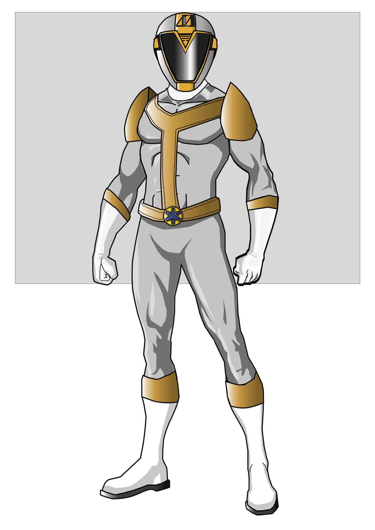 Female Titanium Ranger Titanium Ranger by SuperStormRevolution on DeviantArt