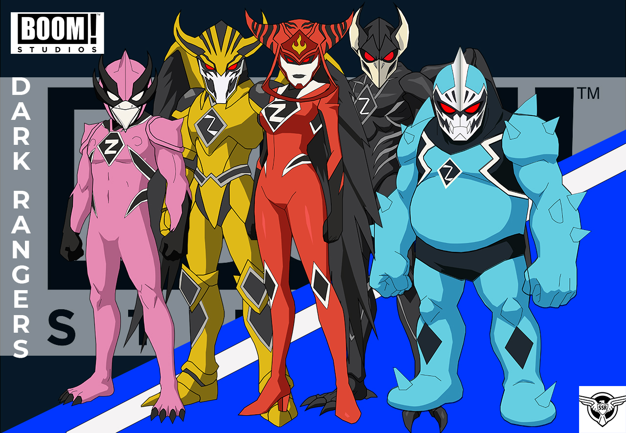 Mardbalk Rangers Dark Rangers (Hamilton, Marvel, Boom Studio Ver.) by ...