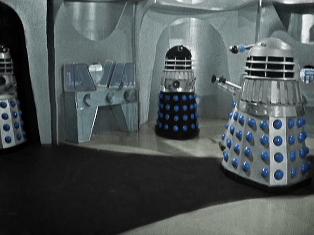 Colorized 60's Daleks