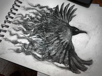 Charcoal Crow