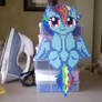 Large Perler Bead Art: Filly Rainbow Dash