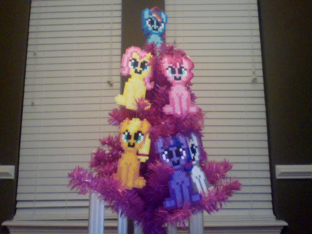 Perler My Little Pony Mane Six Ornaments