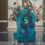 MLP Perler Flower Power Portrait: Queen Chrysalis