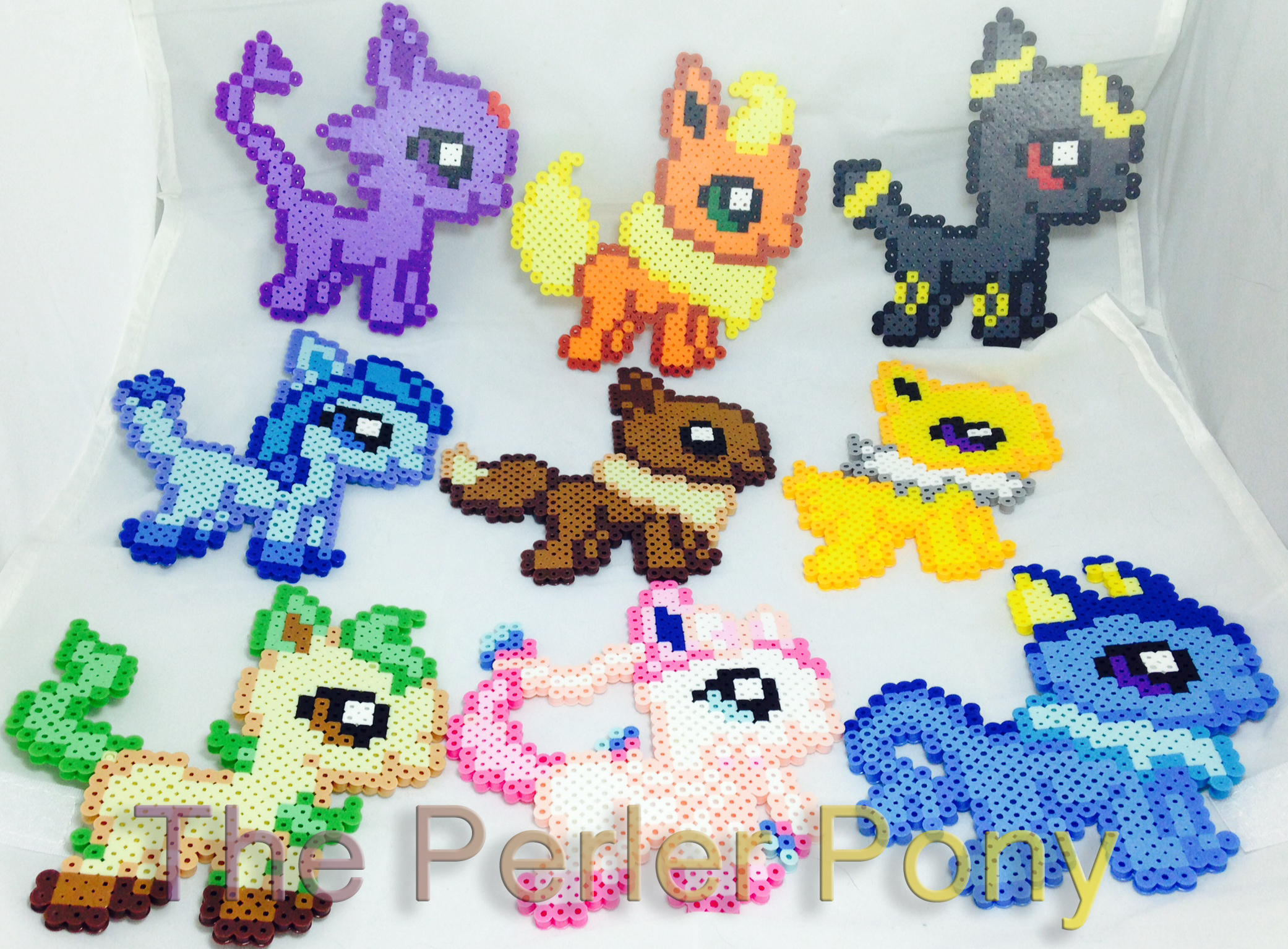 Pokemon Eeveelution Perler Bead Set by Perler-Pony on DeviantArt