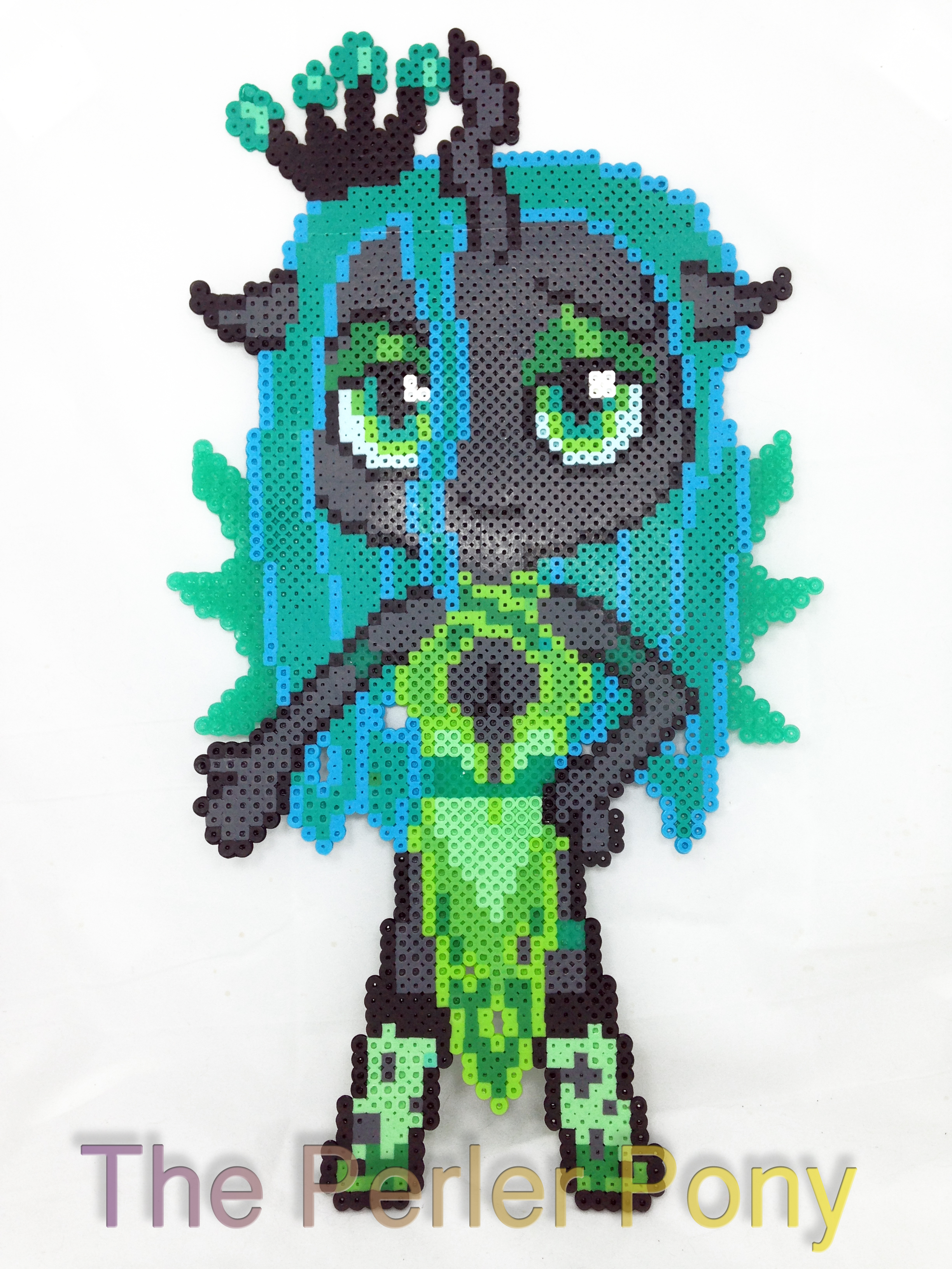 My Little Pony Chibi Perler Anthro Queen Chrysalis