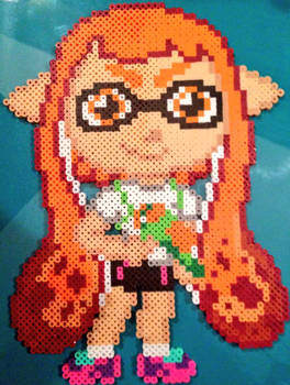 The Perler Pony Chibi Splatoon Girl