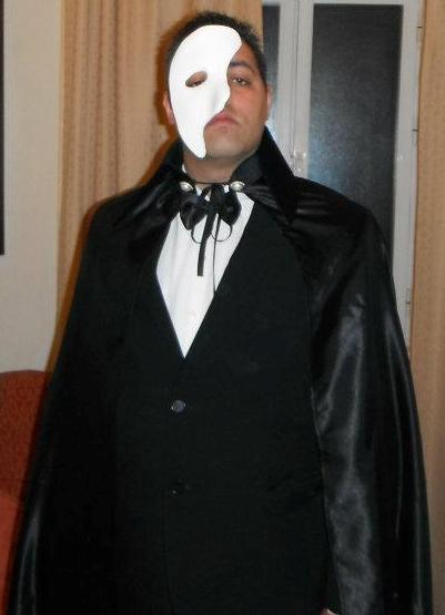 Phantom of the opera costume