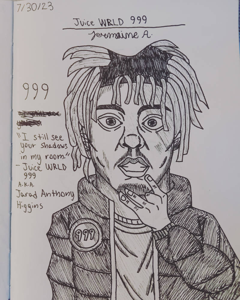 Wrld Drawing Rapper Juice Juice Wrld Drawing Car at Matilda Howard blog