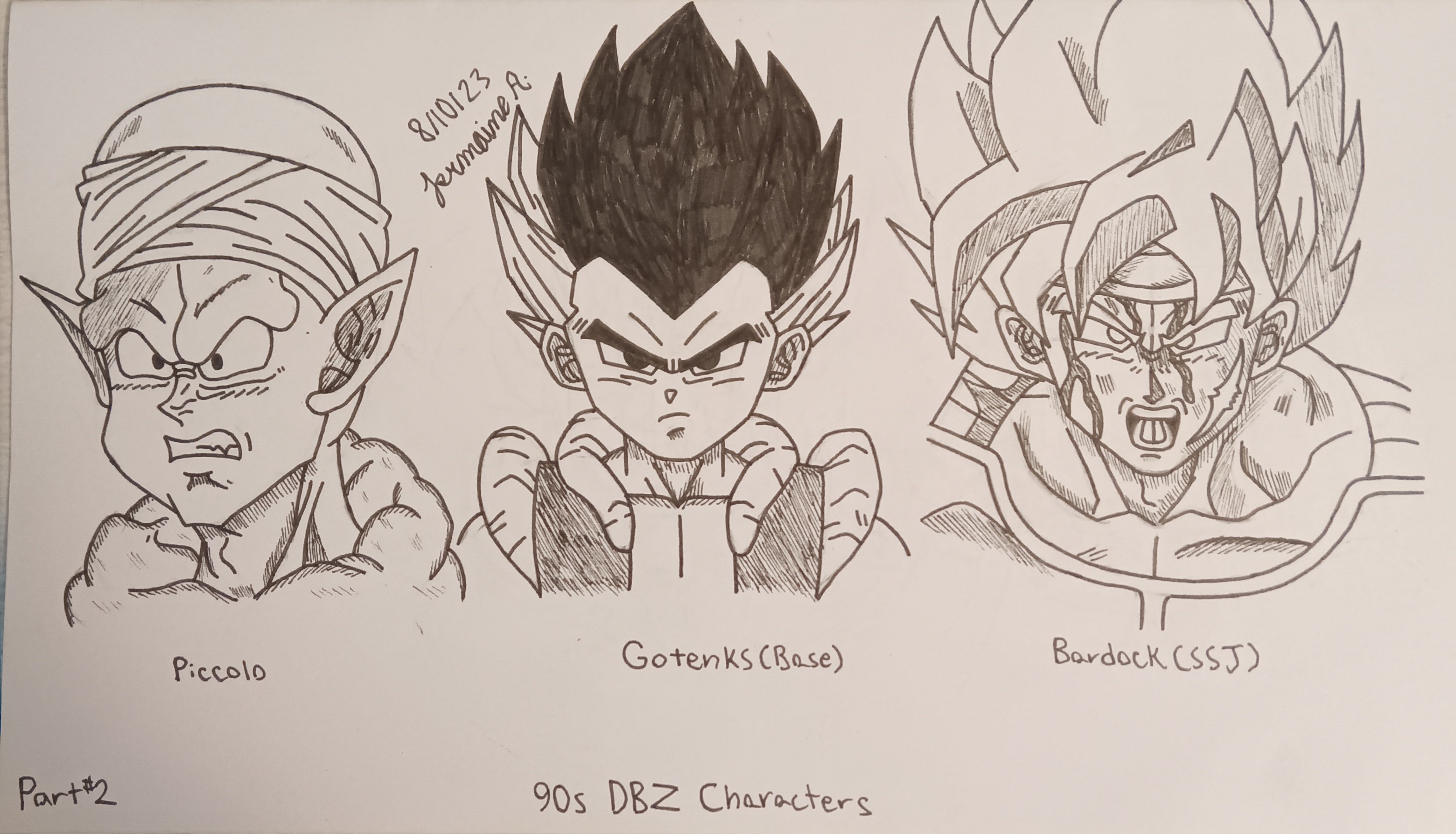 How To Draw Dragon Ball Z Characters 