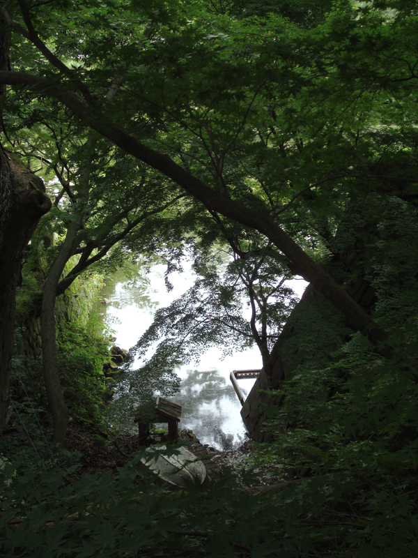 Moat at Okazaki Castle