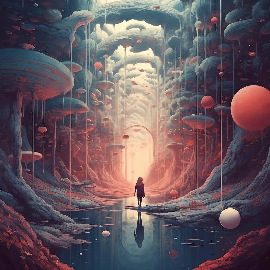 Standing At The Edge Of Liminal Space by ArtiMindStudio on DeviantArt