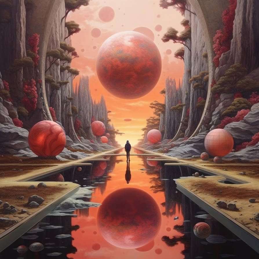 Standing At The Edge Of Liminal Space by ArtiMindStudio on DeviantArt