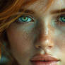 Hyper-Realistic Portrait - Ginger Beauty