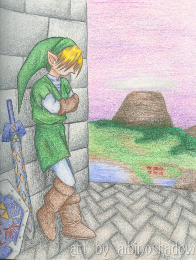 Looking out over Hyrule