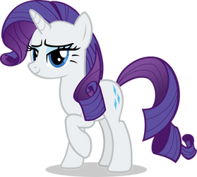 Rarity Looking At You By BRAVOMEYERS7424 V3