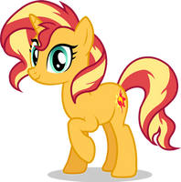 Sunset Shimmer Looking At You By BRAVOMEYERS742 V1
